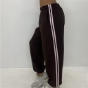 pantalone felpato con polsino clark